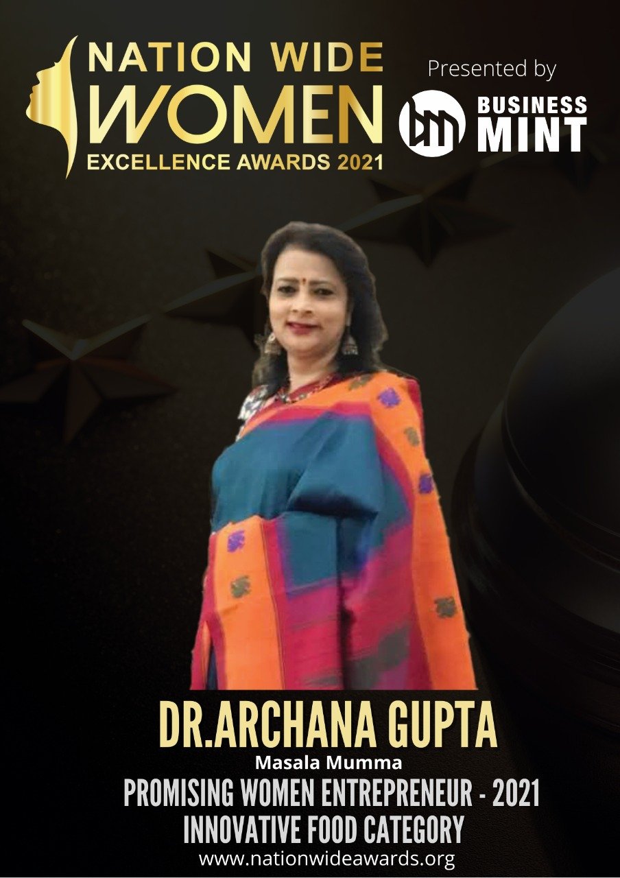 Dr. Archana Gupta awarded ‘Promising Women Entrepreneur 2021’ – Business Mint Award